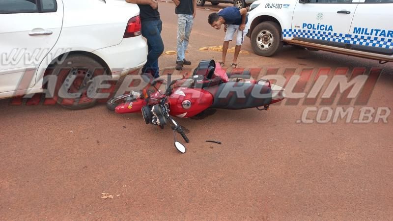 Acidente de trânsito deixou uma pessoa ferida neste sábado, em Rolim de Moura Acidente de trânsito deixou uma pessoa ferida neste sábado, em Rolim de Moura