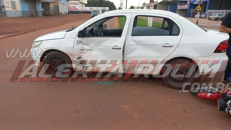 Acidente de trânsito deixou uma pessoa ferida neste sábado, em Rolim de Moura Acidente de trânsito deixou uma pessoa ferida neste sábado, em Rolim de Moura