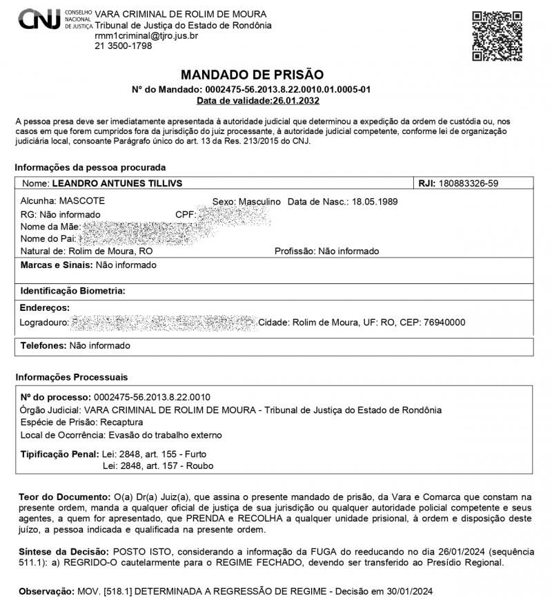 Após acidente de trânsito, foragido da justiça foi recapturado pela Polícia Militar em Rolim de Moura Após acidente de trânsito, foragido da justiça foi recapturado pela Polícia Militar em Rolim de Moura