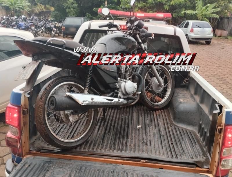 Através de denúncia, Polícia Militar recuperou Fan que foi furtada na noite de domingo no Centro de Rolim de Moura Através de denúncia, Polícia Militar recuperou Fan que foi furtada na noite de domingo no Centro de Rolim de Moura
