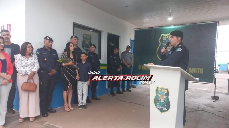 Batalhão da PM em Rolim de Moura realizou solenidade de passagem de comando da Companhia Batalhão da PM em Rolim de Moura realizou solenidade de passagem de comando da Companhia
