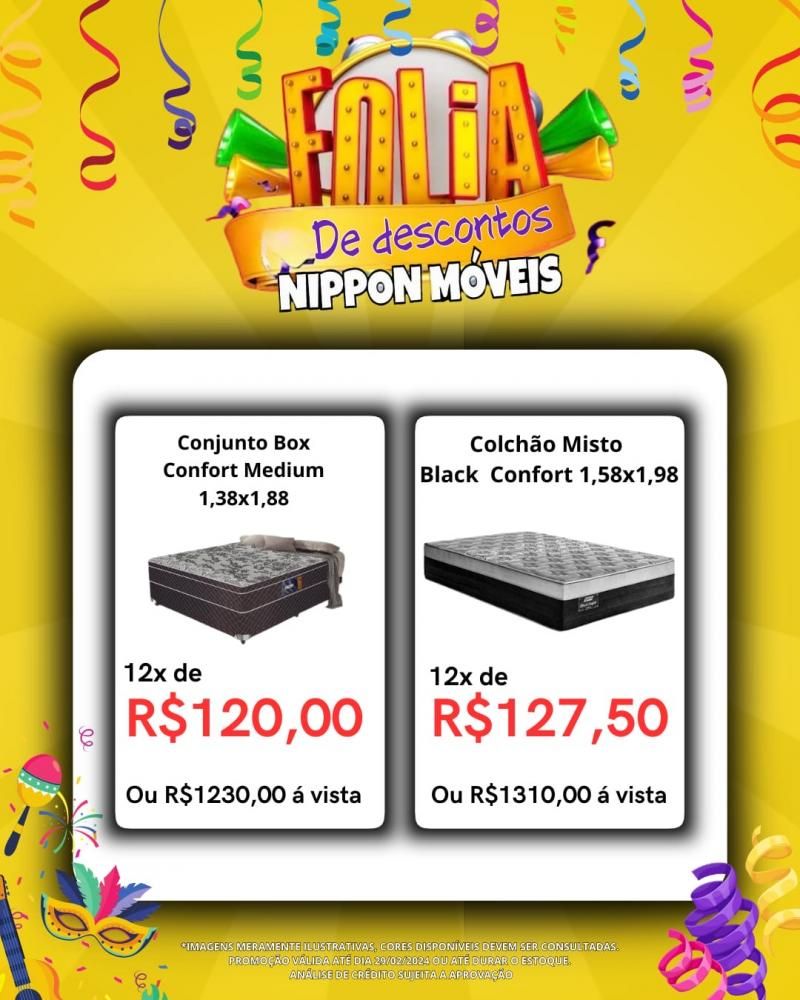 Folia de descontos Nippon Móveis em Rolim de Moura Folia de descontos Nippon Móveis em Rolim de Moura
