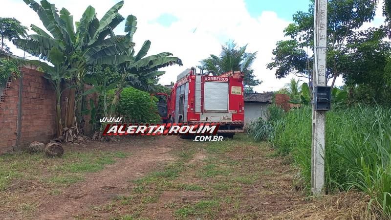 Incêndio em residência no bairro Planalto foi registrado nesta sexta-feira, em Rolim de Moura Incêndio em residência no bairro Planalto foi registrado nesta sexta-feira, em Rolim de Moura