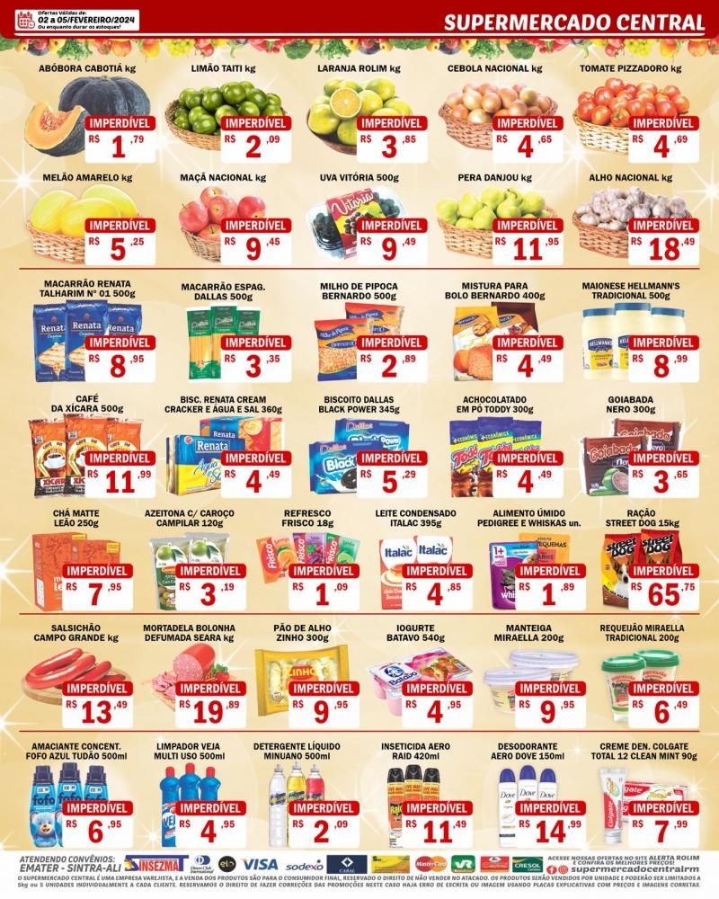 Promoção Supermercado Central, em Rolim de Moura Promoção Supermercado Central, em Rolim de Moura