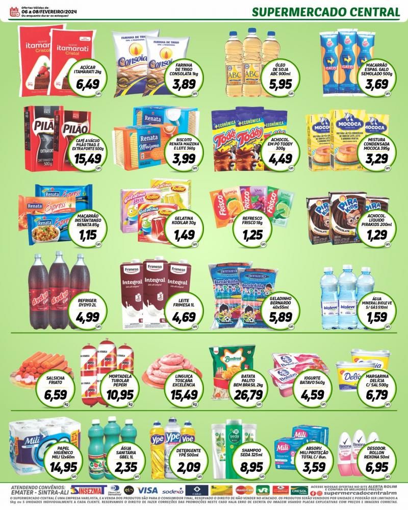 Promoção Supermercado Central, em Rolim de Moura Promoção Supermercado Central, em Rolim de Moura