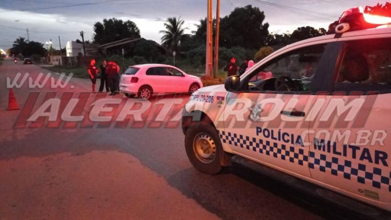 Segundo acidente de trânsito do dia em Rolim de Moura resultou em duas vítimas com fratura Segundo acidente de trânsito do dia em Rolim de Moura resultou em duas vítimas com fratura
