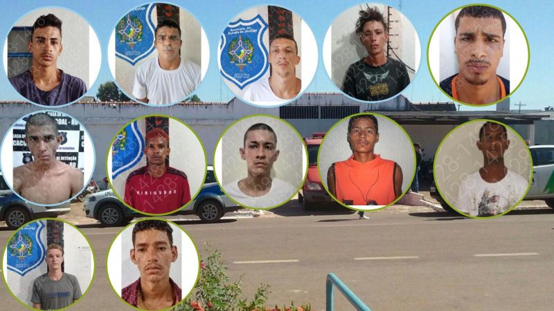 URGENTE - 13 presos fugiram da unidade prisional em Pimenta Bueno URGENTE - 13 presos fugiram da unidade prisional em Pimenta Bueno