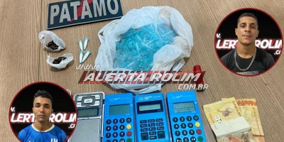 Vídeo - Equipe do PATAMO da PM prendeu dois indivíduos por tráfico de drogas, na modalidade delivery, em Rolim de Moura Vídeo - Equipe do PATAMO da PM prendeu dois indivíduos por tráfico de drogas, na modalidade delivery, em Rolim de Moura