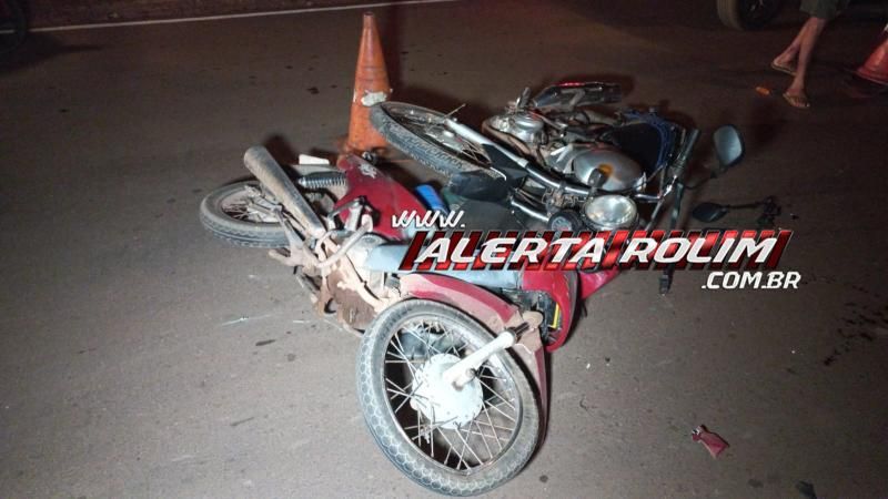 Delivery e condutor de Biz ficaram feridos após colisão frontal no bairro Beira Rio, em Rolim de Moura Delivery e condutor de Biz ficaram feridos após colisão frontal no bairro Beira Rio, em Rolim de Moura