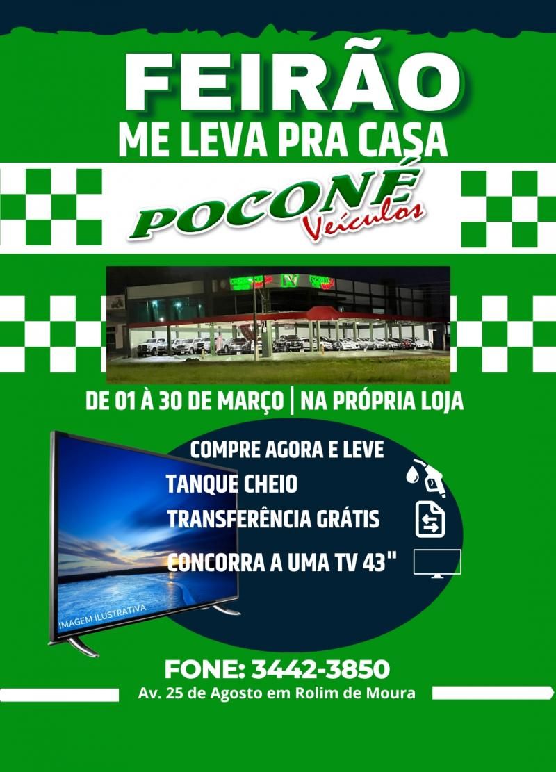 Feirão Poconé Veículos de Rolim de Moura Feirão Poconé Veículos de Rolim de Moura