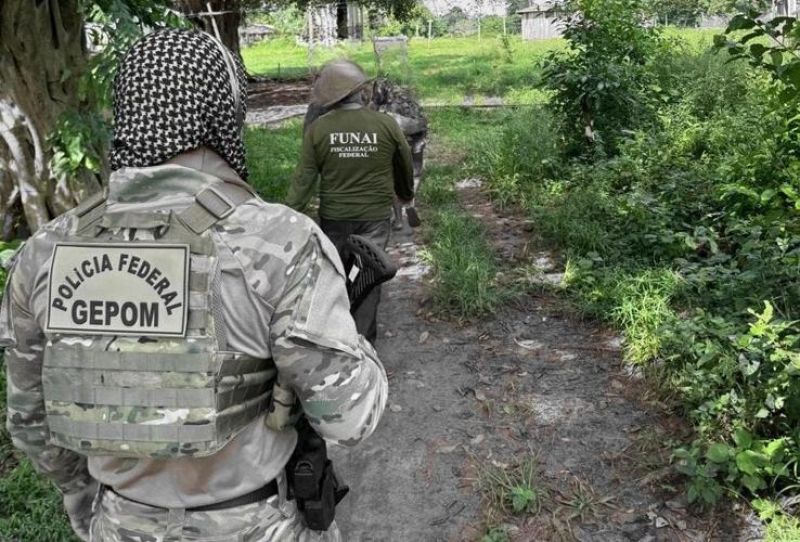 PF retira invasores da Terra Indígena Pacaás Novas em Rondônia PF retira invasores da Terra Indígena Pacaás Novas em Rondônia