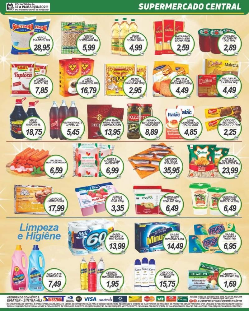Promoção Supermercado Central de Rolim de Moura Promoção Supermercado Central de Rolim de Moura