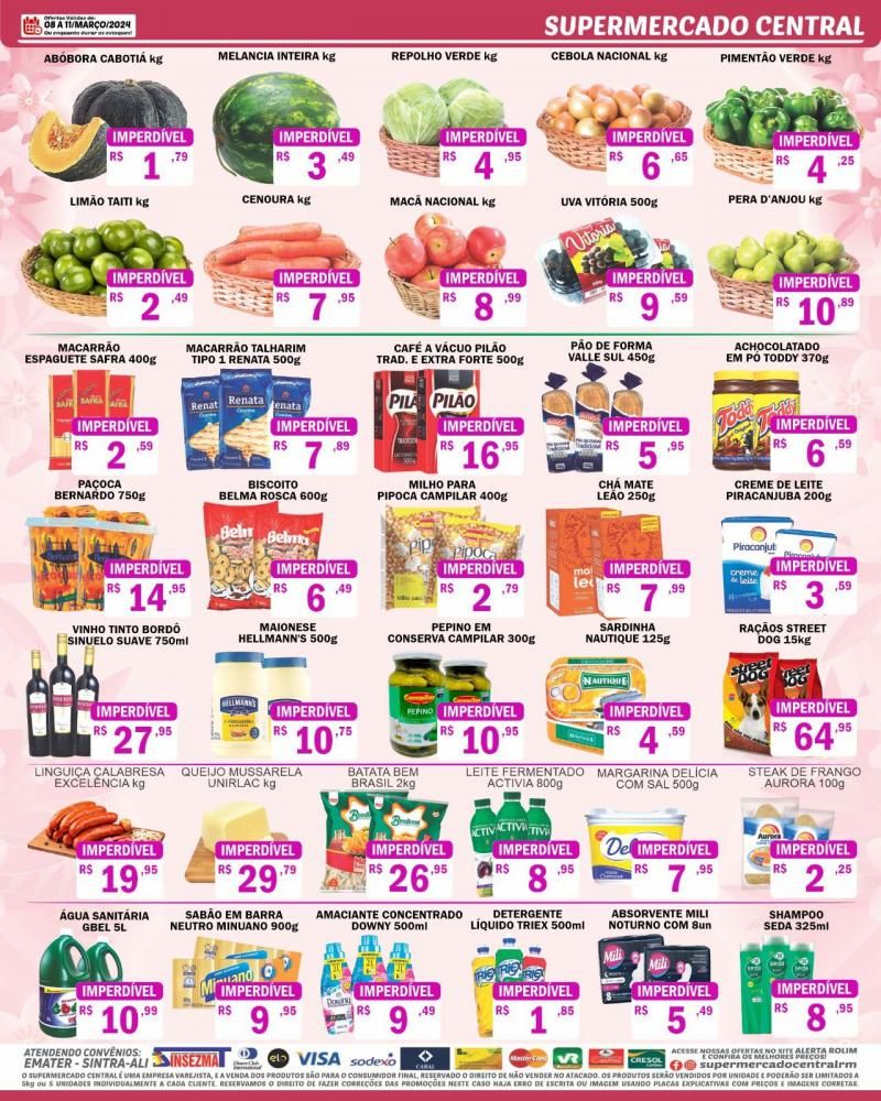 Promoção Supermercado Central, em Rolim de Moura Promoção Supermercado Central, em Rolim de Moura