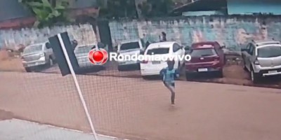 Vídeo mostra criminoso levando tiros ao tentar assaltar mulher de policial penal, em RO Vídeo mostra criminoso levando tiros ao tentar assaltar mulher de policial penal, em RO