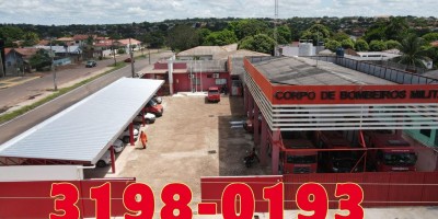3198-0193- Bombeiros de Rolim de Moura estão com número temporário para recebimentos de ocorrências 