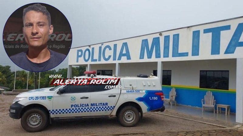 Acusado de crimes de tráfico de drogas e receptação foi preso pela Polícia Militar, em Santa Luzia do Oeste