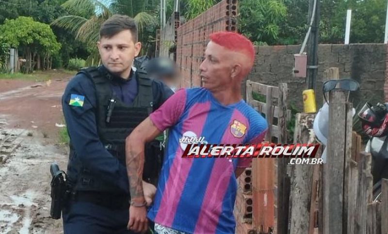 Foragido da prisão em Pimenta Bueno, acusado de homicídio, foi recapturado pela PM, em Rolim de Moura