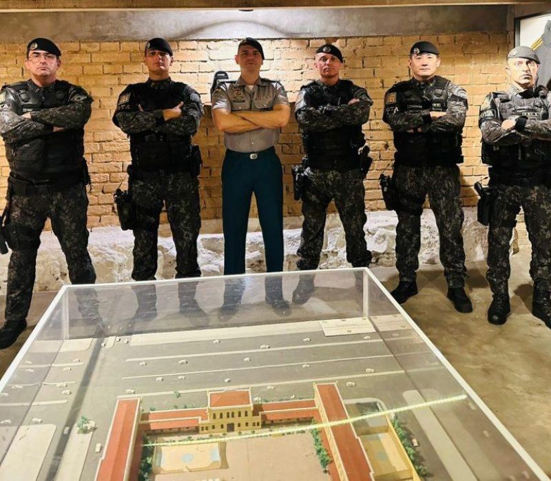 Comandante-Geral da Polícia Militar de Rondônia realizou uma visita estratégica a ROTA, em São Paulo Comandante-Geral da Polícia Militar de Rondônia realizou uma visita estratégica a ROTA, em São Paulo