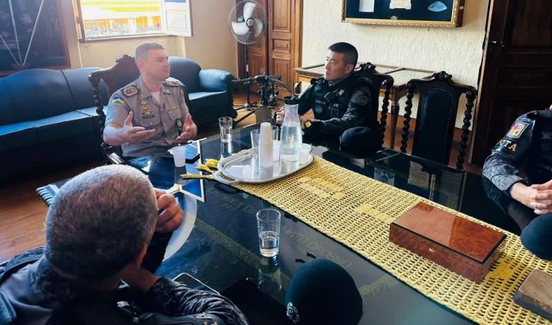 Comandante-Geral da Polícia Militar de Rondônia realizou uma visita estratégica a ROTA, em São Paulo Comandante-Geral da Polícia Militar de Rondônia realizou uma visita estratégica a ROTA, em São Paulo
