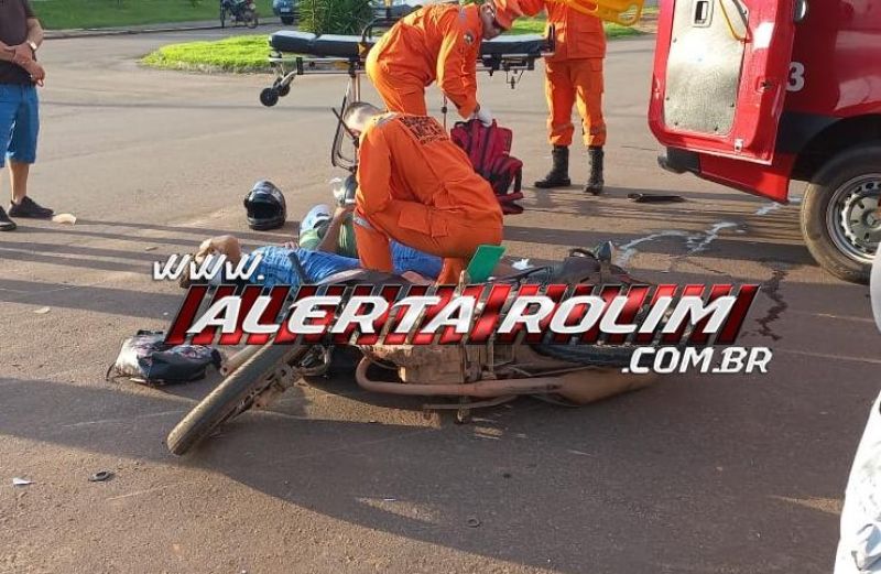 Grave acidente de trânsito foi registrado nessa manhã no Centro de Rolim de Moura Grave acidente de trânsito foi registrado nessa manhã no Centro de Rolim de Moura