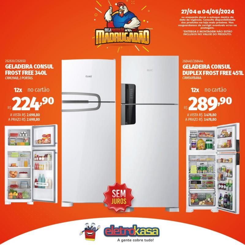 Megapromoção MADRUGADÃO nas Lojas ELETROKASA, em Rolim de Moura Megapromoção MADRUGADÃO nas Lojas ELETROKASA, em Rolim de Moura