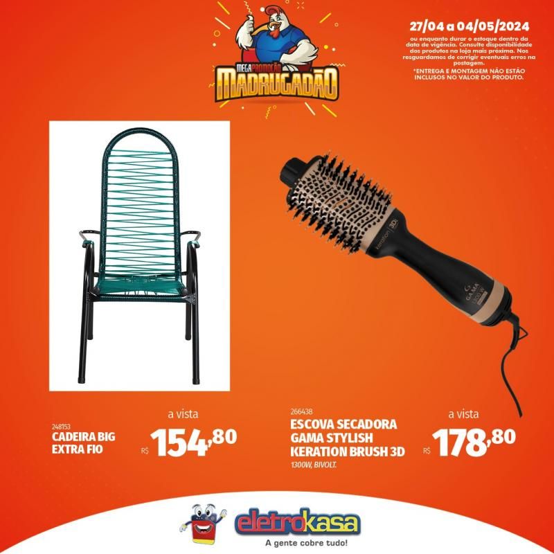 Megapromoção MADRUGADÃO nas Lojas ELETROKASA, em Rolim de Moura Megapromoção MADRUGADÃO nas Lojas ELETROKASA, em Rolim de Moura