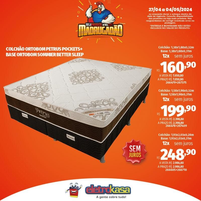 Megapromoção MADRUGADÃO nas Lojas ELETROKASA, em Rolim de Moura Megapromoção MADRUGADÃO nas Lojas ELETROKASA, em Rolim de Moura