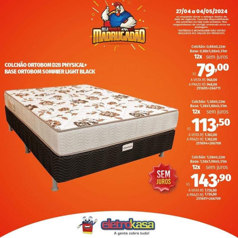 Megapromoção MADRUGADÃO nas Lojas ELETROKASA, em Rolim de Moura Megapromoção MADRUGADÃO nas Lojas ELETROKASA, em Rolim de Moura