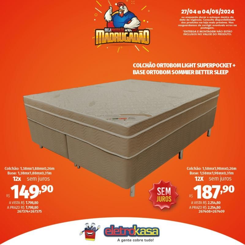 Megapromoção MADRUGADÃO nas Lojas ELETROKASA, em Rolim de Moura Megapromoção MADRUGADÃO nas Lojas ELETROKASA, em Rolim de Moura