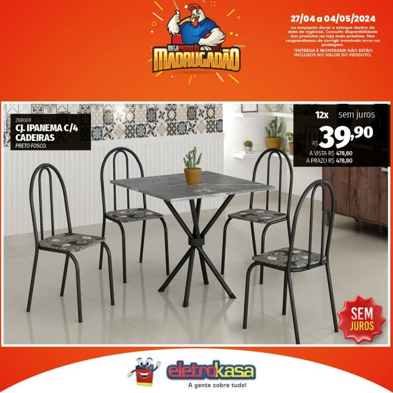 Megapromoção MADRUGADÃO nas Lojas ELETROKASA, em Rolim de Moura Megapromoção MADRUGADÃO nas Lojas ELETROKASA, em Rolim de Moura