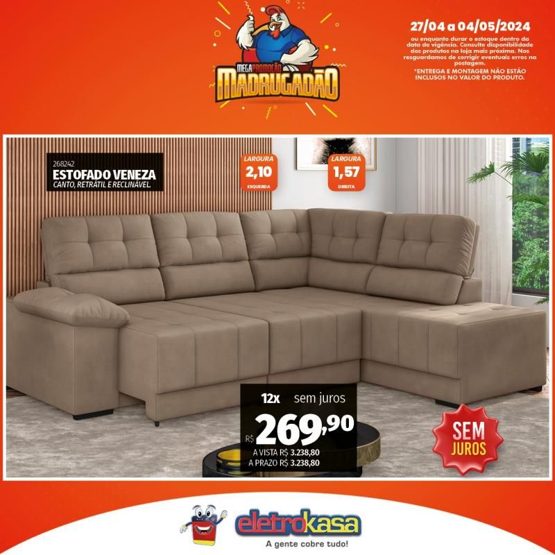 Megapromoção MADRUGADÃO nas Lojas ELETROKASA, em Rolim de Moura Megapromoção MADRUGADÃO nas Lojas ELETROKASA, em Rolim de Moura