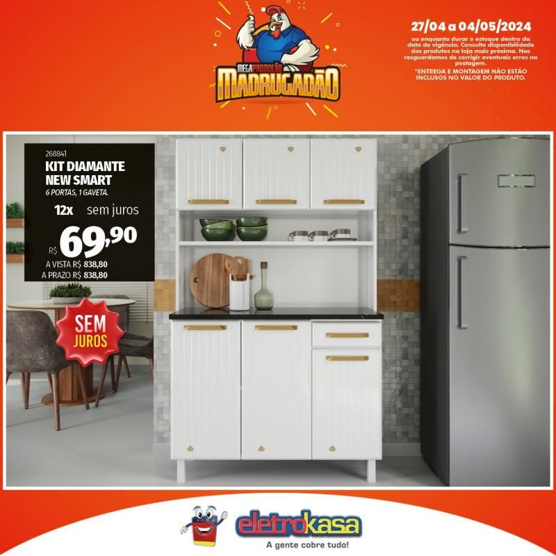 Megapromoção MADRUGADÃO nas Lojas ELETROKASA, em Rolim de Moura Megapromoção MADRUGADÃO nas Lojas ELETROKASA, em Rolim de Moura