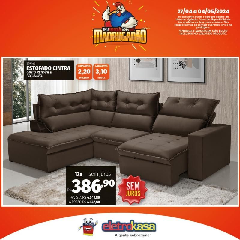 Megapromoção MADRUGADÃO nas Lojas ELETROKASA, em Rolim de Moura Megapromoção MADRUGADÃO nas Lojas ELETROKASA, em Rolim de Moura