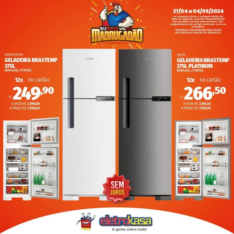 Megapromoção MADRUGADÃO nas Lojas ELETROKASA, em Rolim de Moura Megapromoção MADRUGADÃO nas Lojas ELETROKASA, em Rolim de Moura