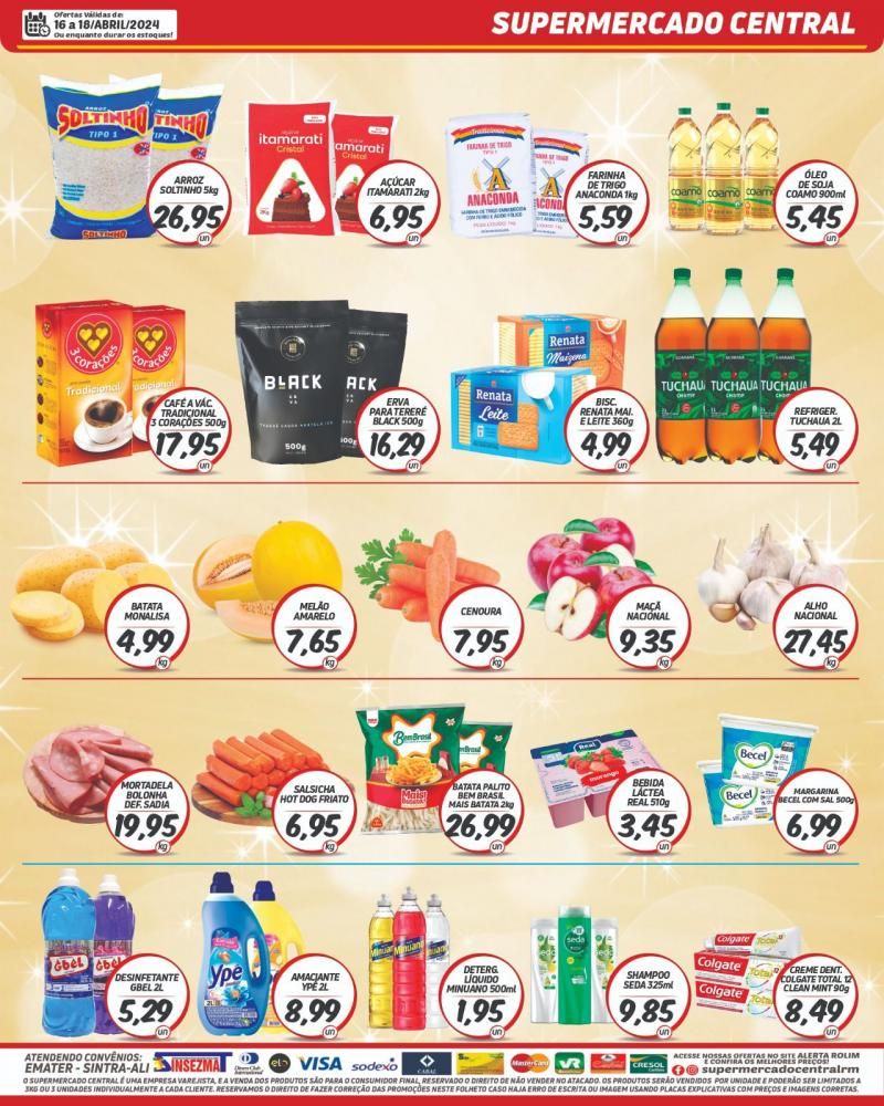 Ofertas Supermercado Central de Rolim de Moura Ofertas Supermercado Central de Rolim de Moura