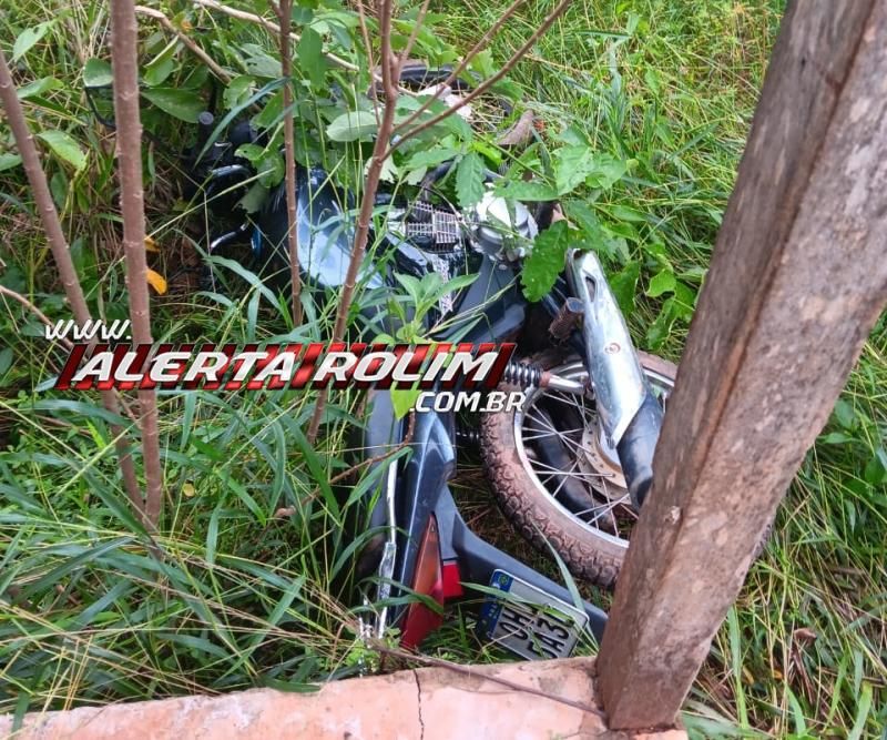 PM localizou moto que foi furtada semana passada, em Rolim de Moura PM localizou moto que foi furtada semana passada, em Rolim de Moura