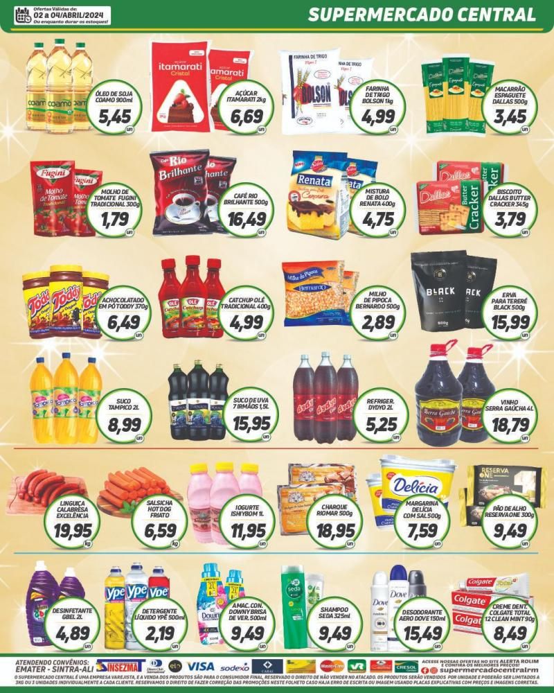 Promoção Supermercado Central, em Rolim de Moura Promoção Supermercado Central, em Rolim de Moura