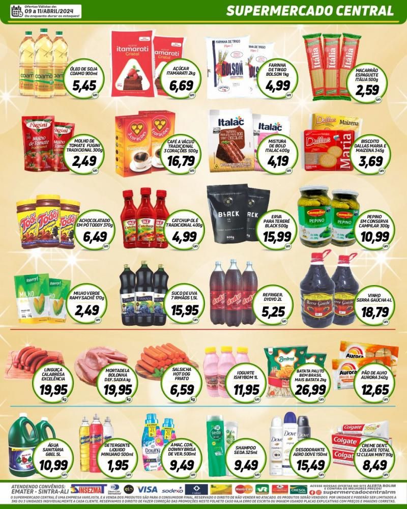 Promoção Supermercado Central, em Rolim de Moura Promoção Supermercado Central, em Rolim de Moura
