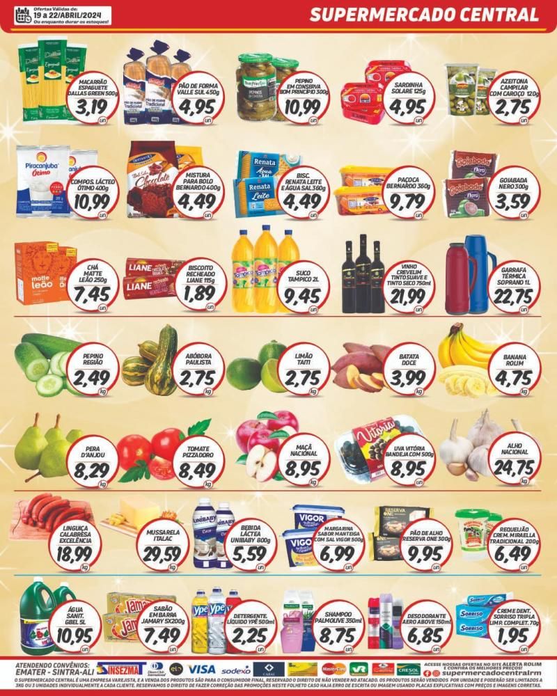 Promoção Supermercado Central, em Rolim de Moura Promoção Supermercado Central, em Rolim de Moura