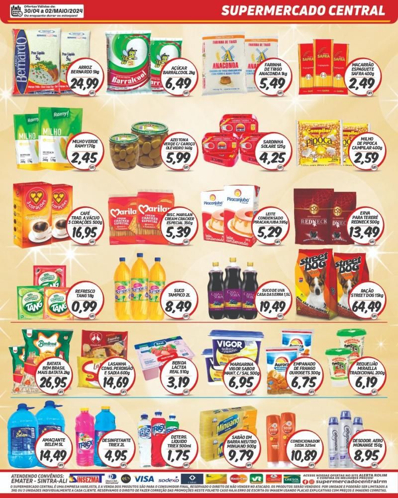 Promoção Supermercado Central, em Rolim de Moura Promoção Supermercado Central, em Rolim de Moura