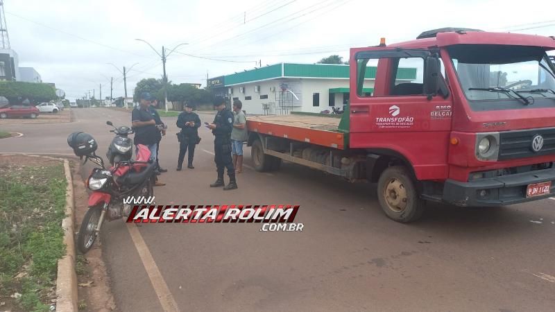 Semana começa registrando acidente de trânsito, em Rolim de Moura Semana começa registrando acidente de trânsito, em Rolim de Moura