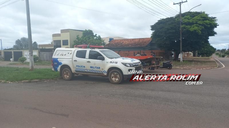 Semana começa registrando acidente de trânsito, em Rolim de Moura Semana começa registrando acidente de trânsito, em Rolim de Moura