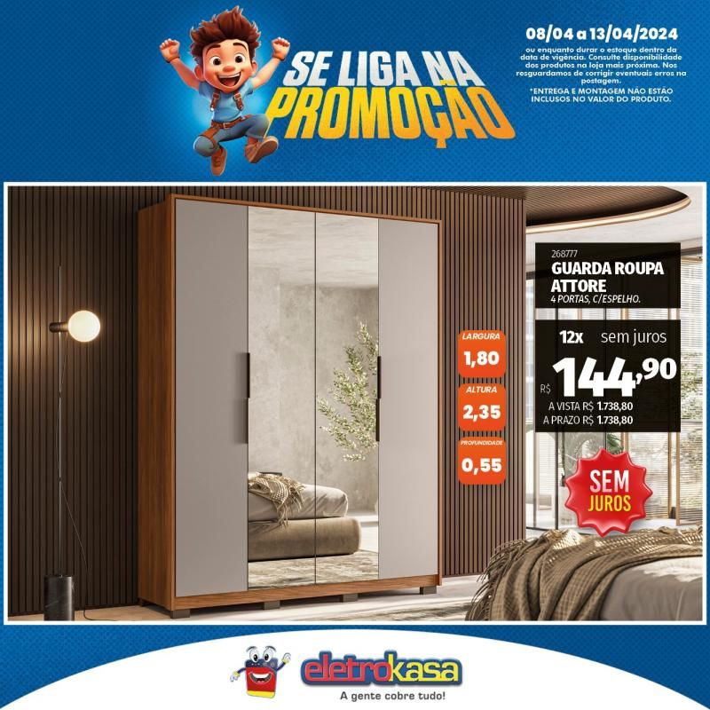 SUPER OFERTAS NA ELETROKASA, em Rolim de Moura SUPER OFERTAS NA ELETROKASA, em Rolim de Moura