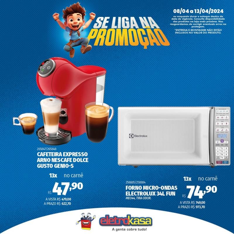 SUPER OFERTAS NA ELETROKASA, em Rolim de Moura SUPER OFERTAS NA ELETROKASA, em Rolim de Moura