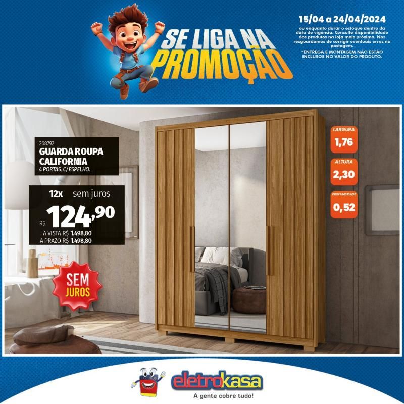 Super Ofertas na ELETROKASA, em Rolim de Moura Super Ofertas na ELETROKASA, em Rolim de Moura