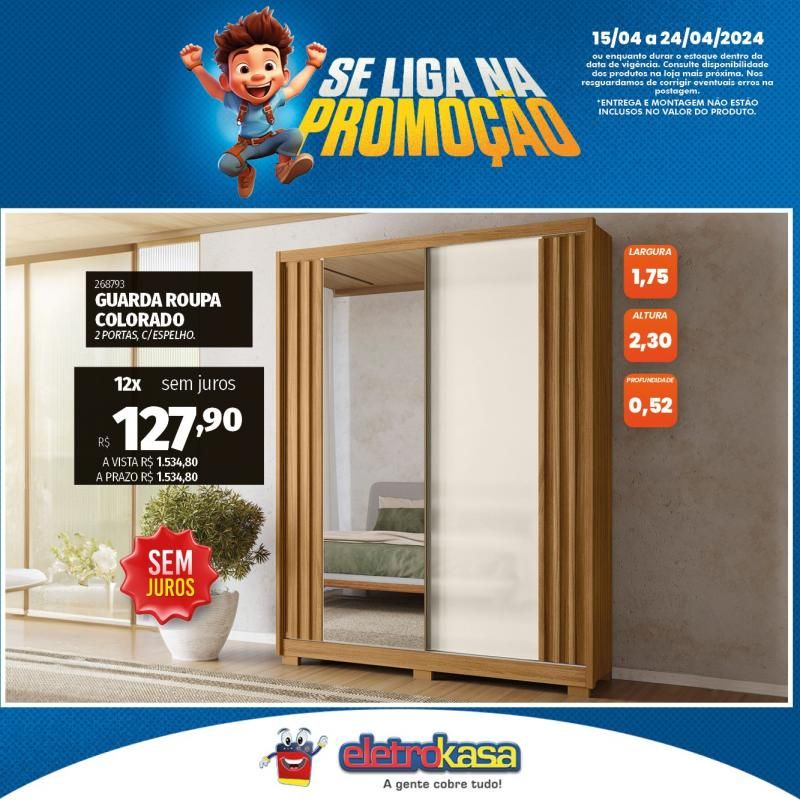 Super Ofertas na ELETROKASA, em Rolim de Moura Super Ofertas na ELETROKASA, em Rolim de Moura