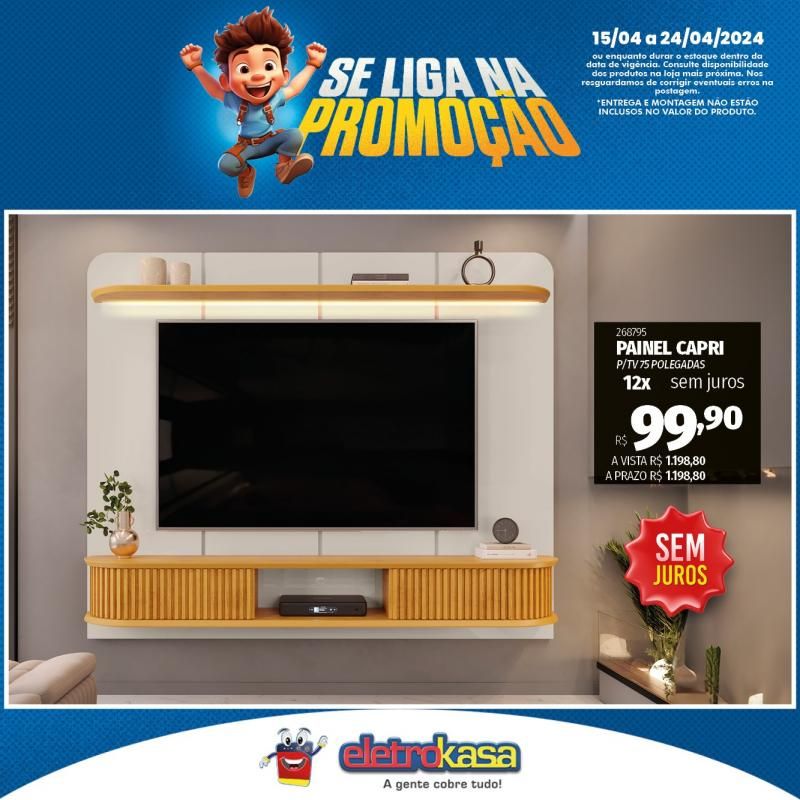 Super Ofertas na ELETROKASA, em Rolim de Moura Super Ofertas na ELETROKASA, em Rolim de Moura