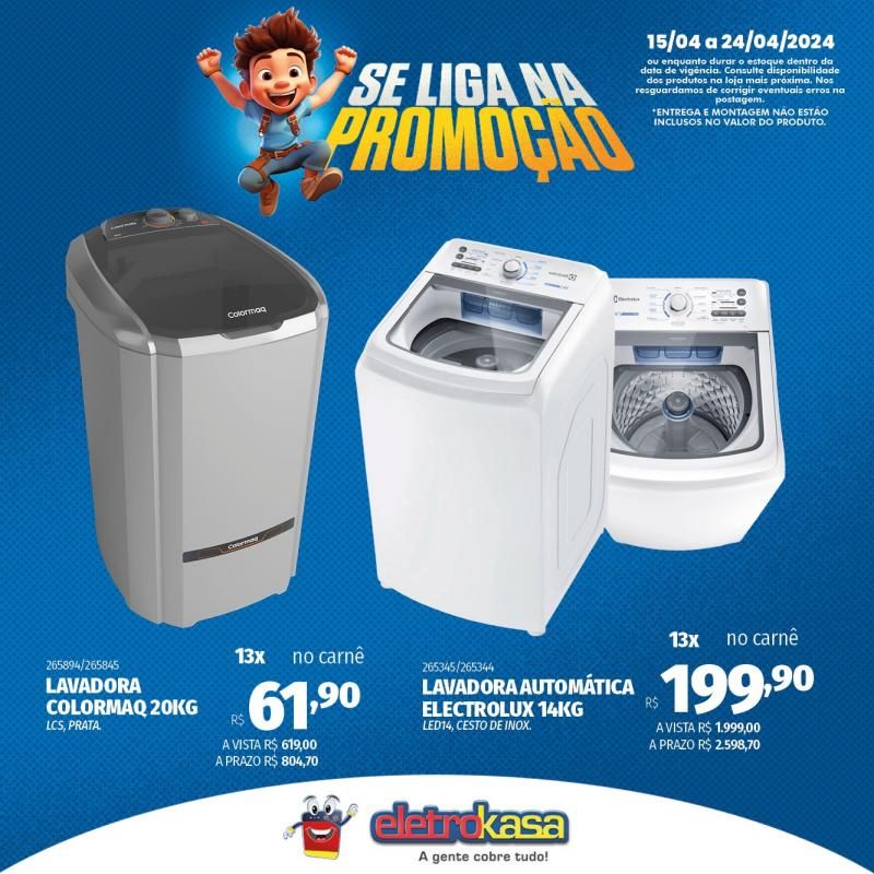 Super Ofertas na ELETROKASA, em Rolim de Moura Super Ofertas na ELETROKASA, em Rolim de Moura