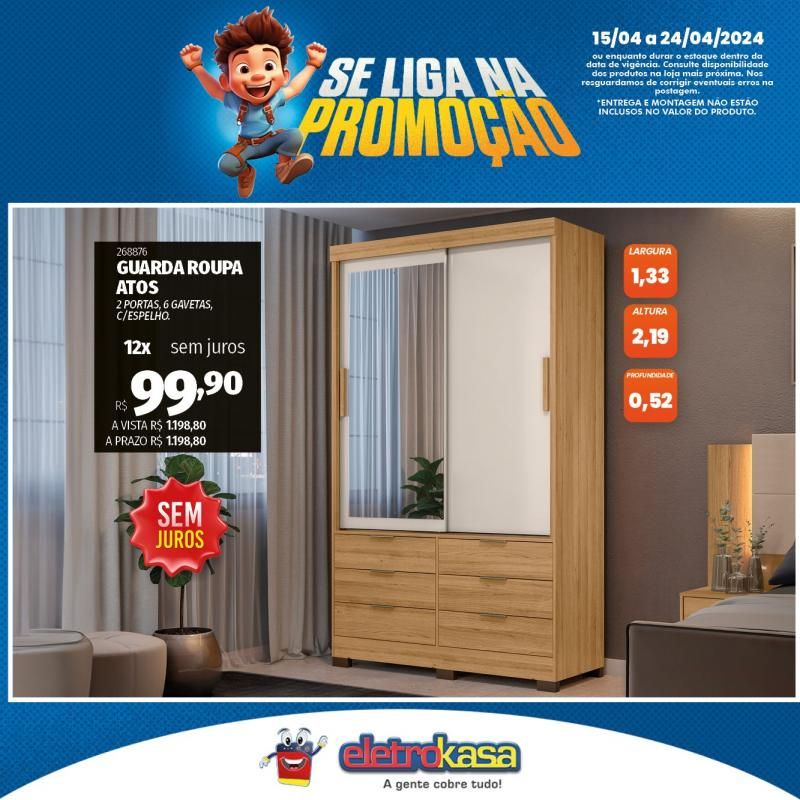 Super Ofertas na ELETROKASA, em Rolim de Moura Super Ofertas na ELETROKASA, em Rolim de Moura