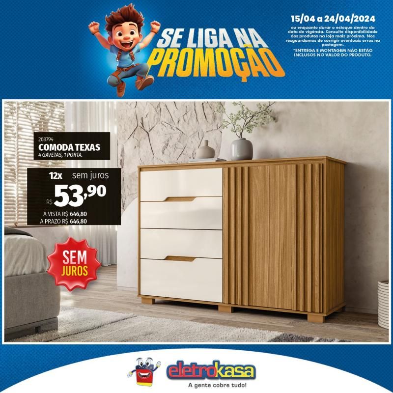 Super Ofertas na ELETROKASA, em Rolim de Moura Super Ofertas na ELETROKASA, em Rolim de Moura
